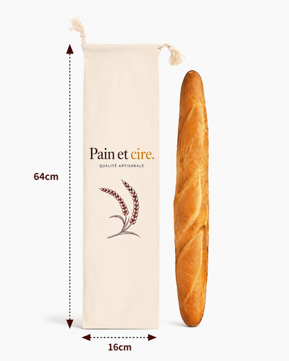 Sac baguette Pain et cire